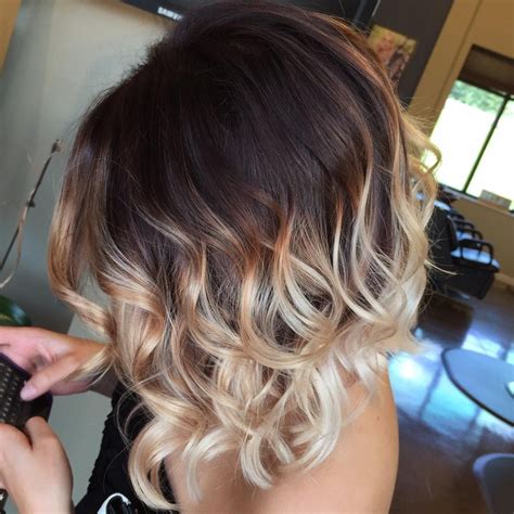 dark short hair ombre|ombre hair color for dark.